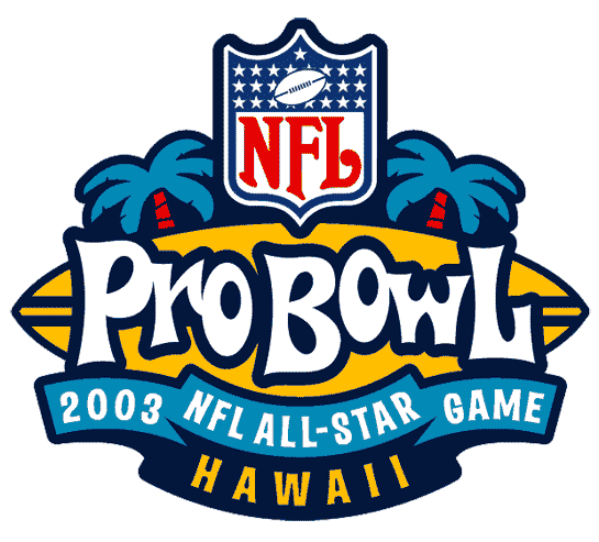 Pro Bowl 2003 Primary Logo t shirt iron on transfers